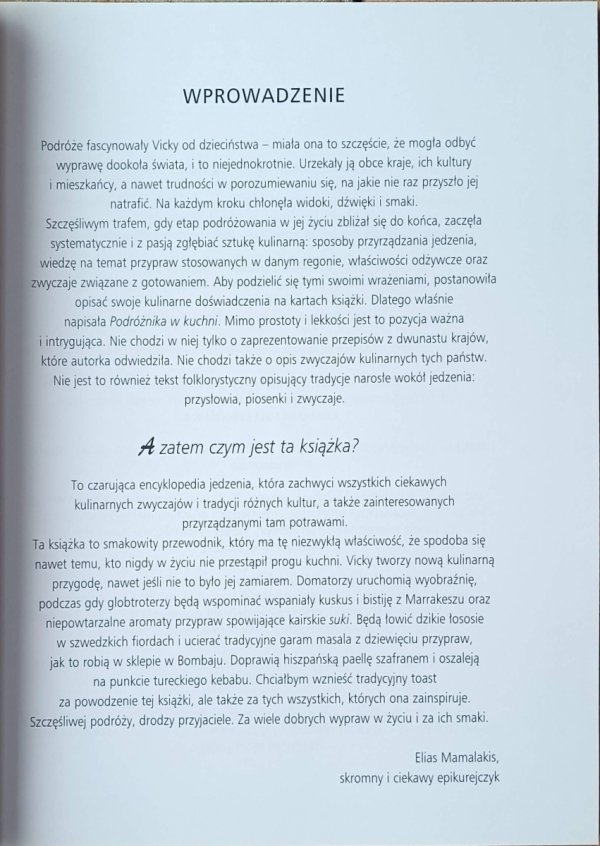Smirli Vicky Podróżnik w kuchni  - okładka