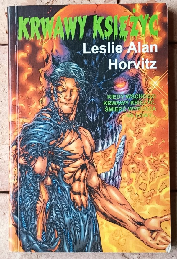 Leslie Alan Horvitz Krwawy Księżyc - okładka