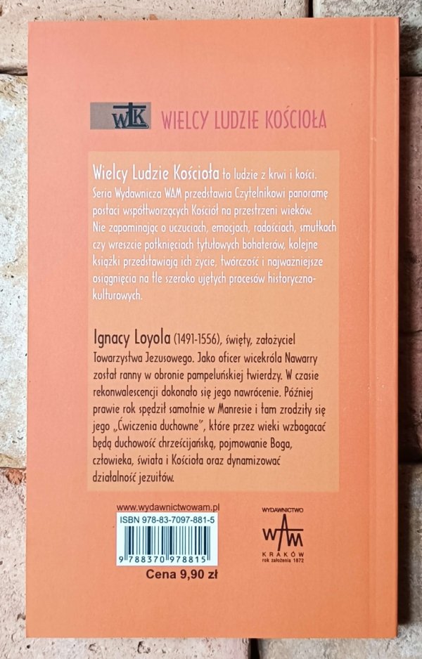Tadeusz Żychiewicz • Ignacy Loyola - okładka