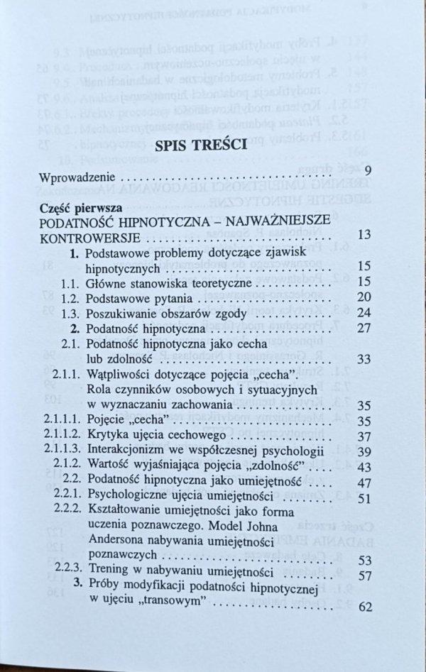 Agnieszka Niedźwieńska - Modyfikacja podatności hipnotycznej. Analiza teoretyczna i empiryczna