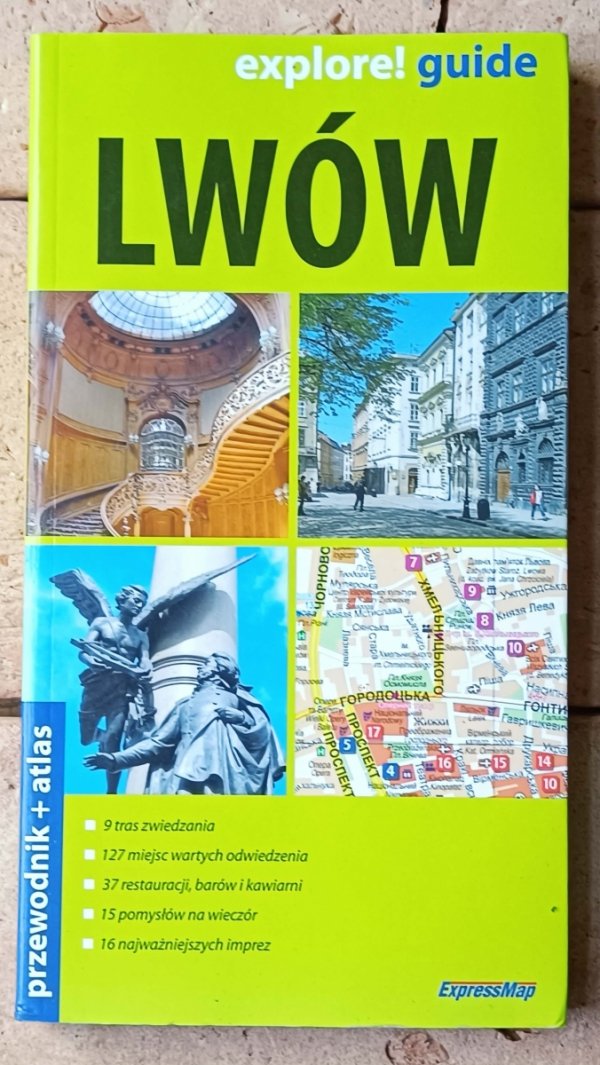 Lwów Explore! guide. Przewodnik - okładka