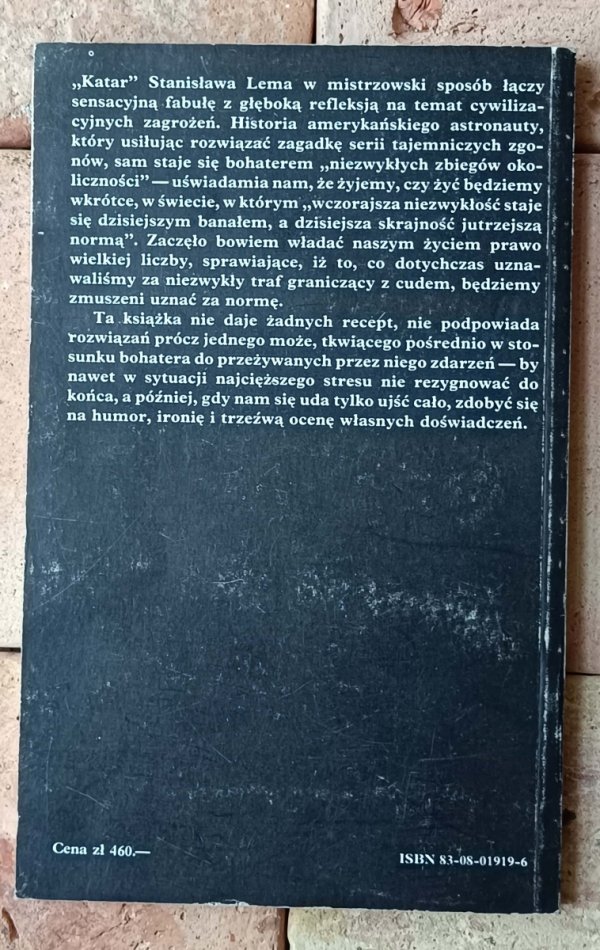 Stanisław Lem • Katar - okładka