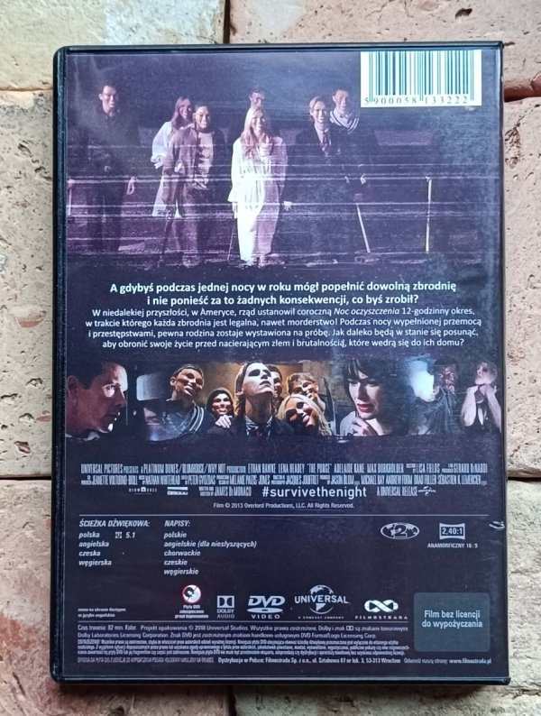 James DeMonaco - Noc oczyszczenia - DVD