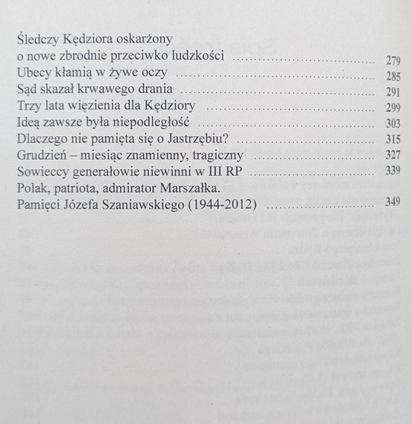 Tadeusz M. Płużański • Oprawcy. Zbrodnie bez kary spis treści