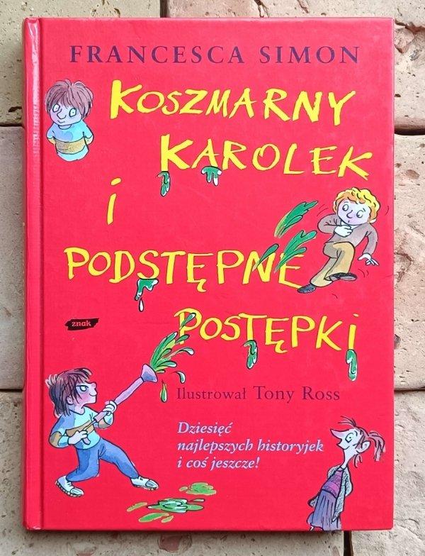 Francesca Simon - Koszmarny Karolek - 5 książek - komplet - okładka