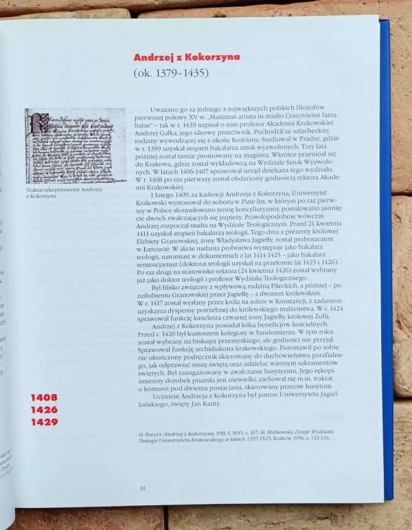 Pietrzyk Zdzisław - Poczet rektorów Uniwersytetu Jagiellońskiego - fragment