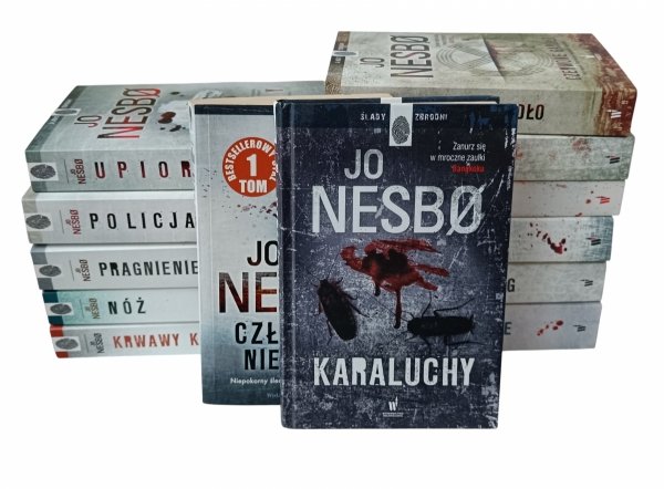 Jo Nesbo Cykl Harry Hole | tom 1-13 | komplet - okładka