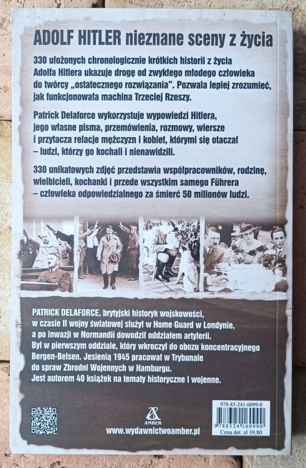 Patrick Delaforce • Adolf Hitler. Nieznane sceny z życia - okładka