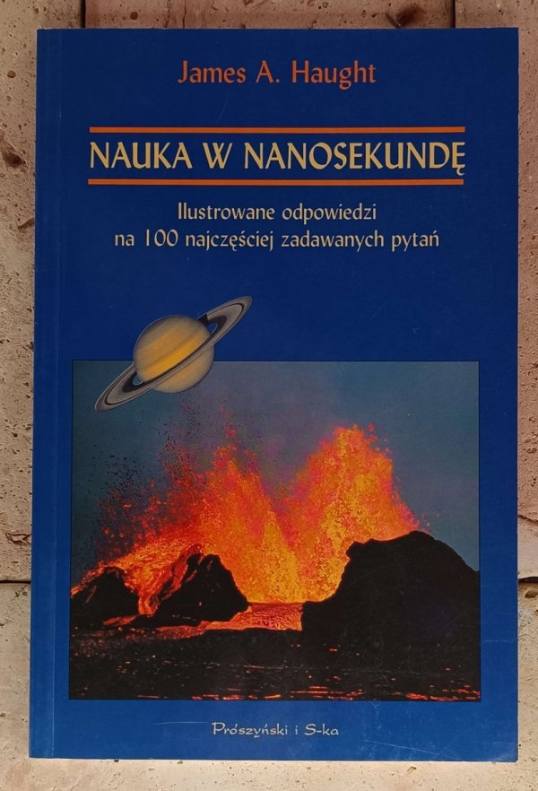 James A. Haught Nauka w nanosekundę - okładka