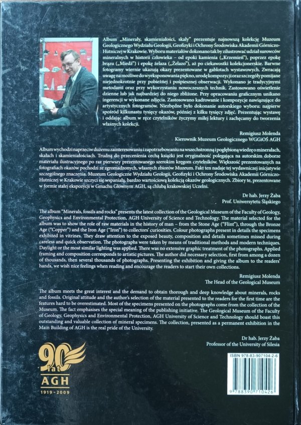 Skarby Akademii Górniczo-Hutniczej. Minerały, skamieniałości, skały