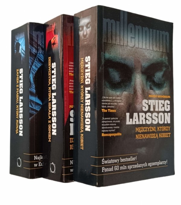 Stieg Larsson Trylogia Millennium [komplet]  - okładka