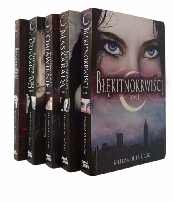 Melissa de la Cruz  x5 Cykl Błękitnokrwiści - okładka