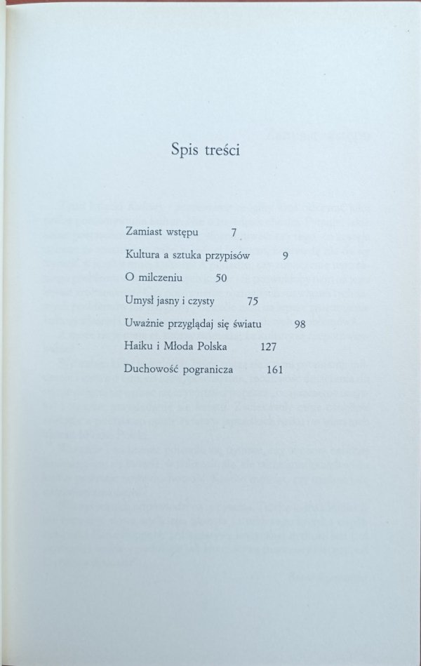Beata Szymańska • Kultury i porównania spis treści