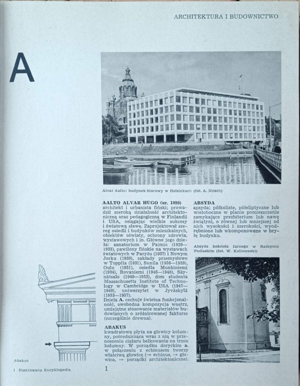 Witold Szolginia • Architektura i budownictwo. Ilustrowana encyklopedia dla wszystkich - fragment