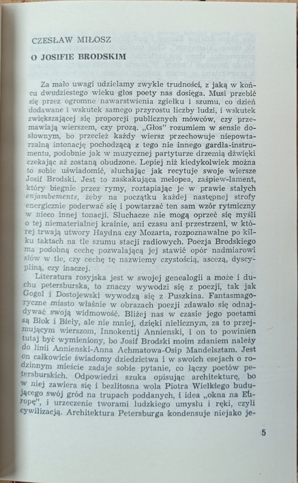 Josif Brodski • 82 wiersze i poematy [Stanisław Barańczak, Czesław Miłosz]