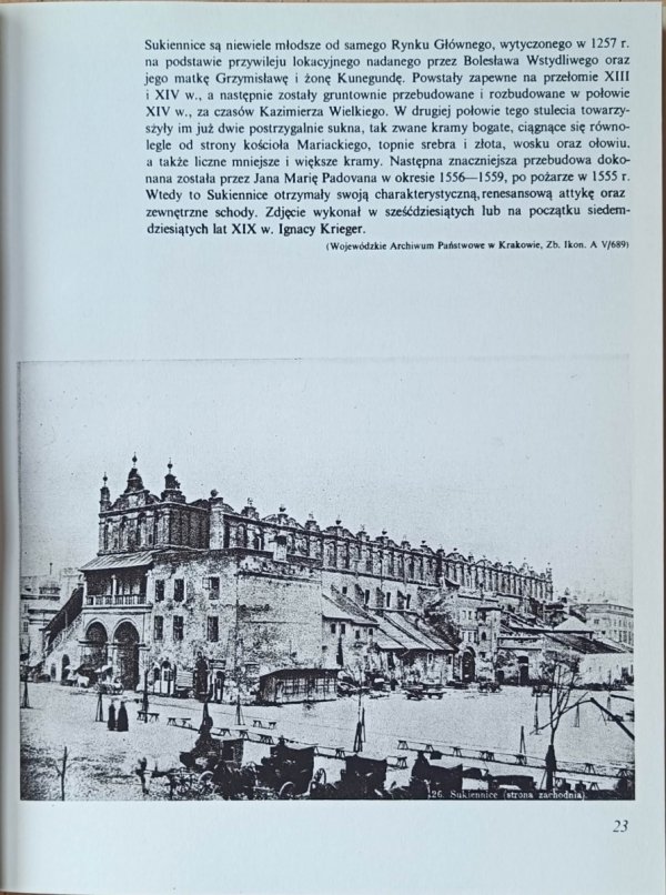Wanda Mossakowska, Anna Zeńczuk Kraków na starej fotografii - fragment