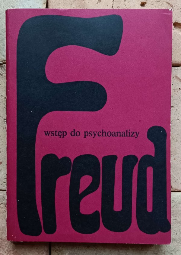 Zygmunt Freud - Wstęp do psychoanalizy - okładka