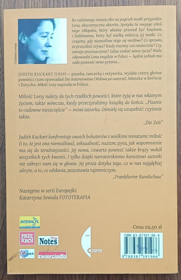 Judith Kuckart • Miłość Leny