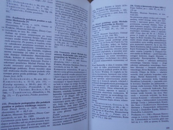 Odsiecz Wiedeńska 1683. Tło historyczne i materiały źródłowe. Katolog wystawy jubileuszowej z Zamku Królewskim na Wawelu w trzechsetlecie bitwy - fragment