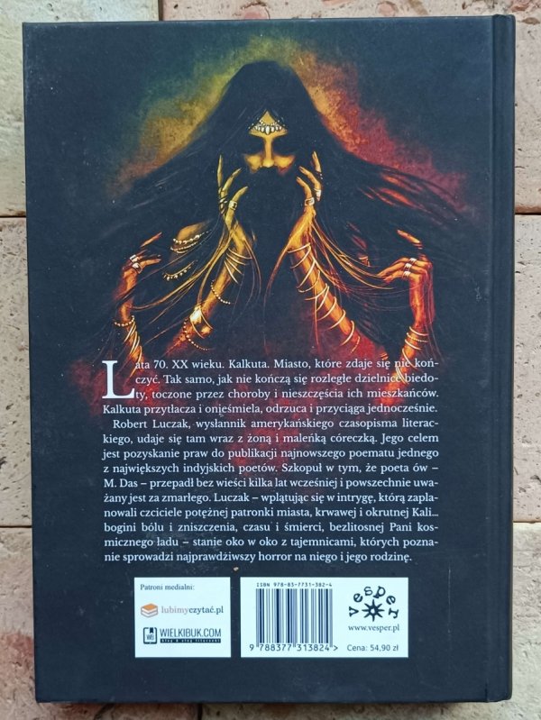 Dan Simmons - Pieśń Bogini Kali - okładka