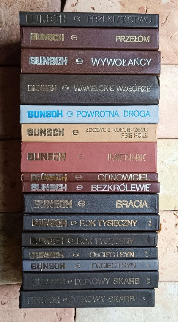 Karol Bunsch x16 - Powieści Piastowskie | Komplet - okładka