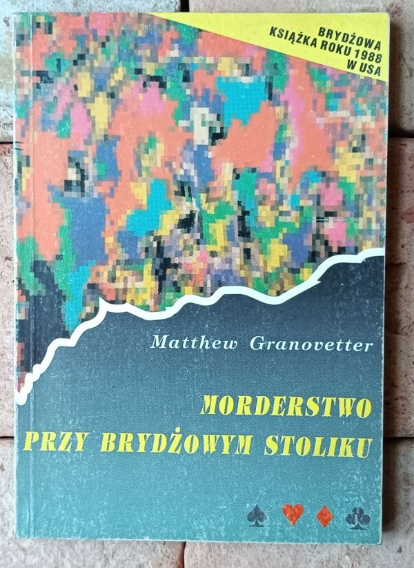 Matthew Granovetter • Morderstwo przy brydżowym stoliku - okładka