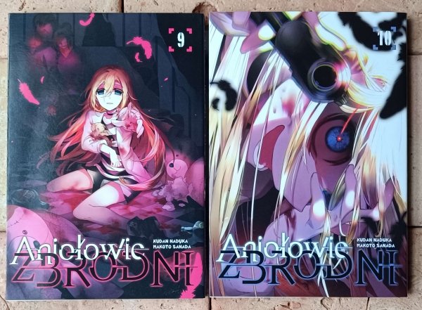 Sanada Makoto, Nazuka Kudan - Aniołowie zbrodni | 12 tomów | komplet - okładka