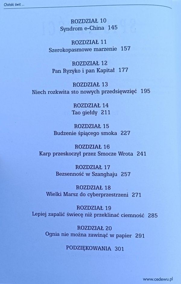 David Sheff Chiński świt