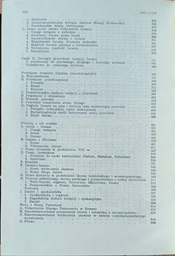 Gerhard von Rad - Teologia Starego Testamentu