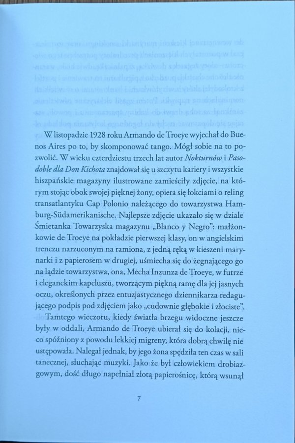 Arturo Perez Reverte • Mężczyzna, który tańczył tango fragment książki