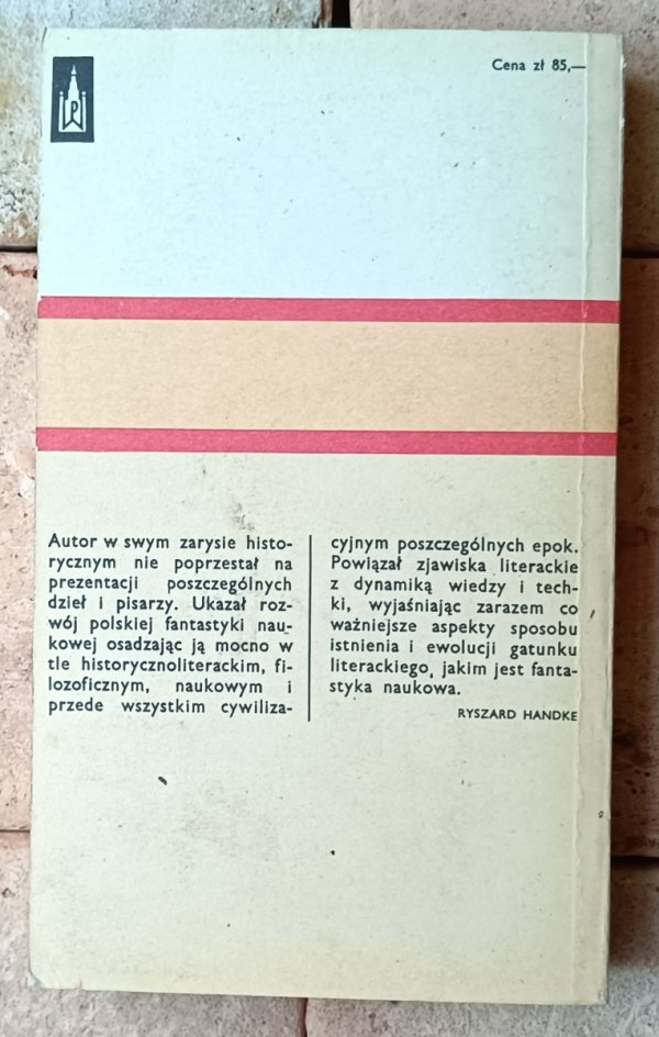 Antoni Smuszkiewicz • Zaczarowana gra. Zarys dziejów polskiej fantastyki naukowej - okładka