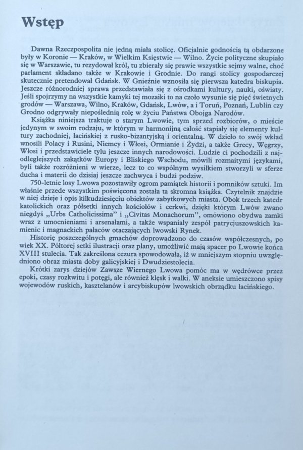 Bartłomiej Kaczorowski • Zabytki starego Lwowa 
