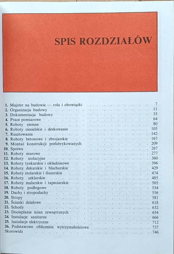 Elżbieta Gomulińska - Poradnik majstra budowlanego