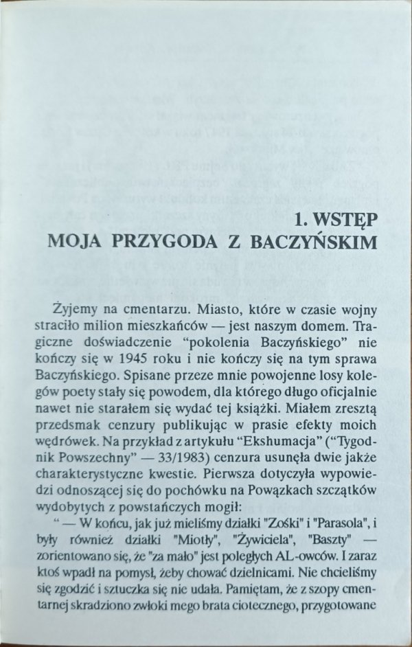 Wiesław Budzyński • Miłość i śmierć Krzysztofa Kamila [Baczyński]