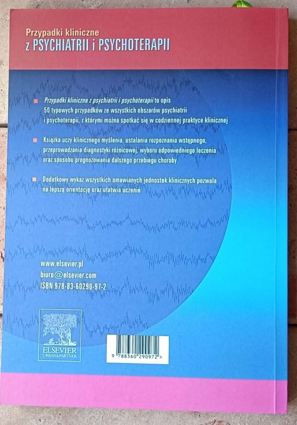 red. Tomasz Zyss • Przypadki kliniczne z psychiatrii i psychoterapii - okładka
