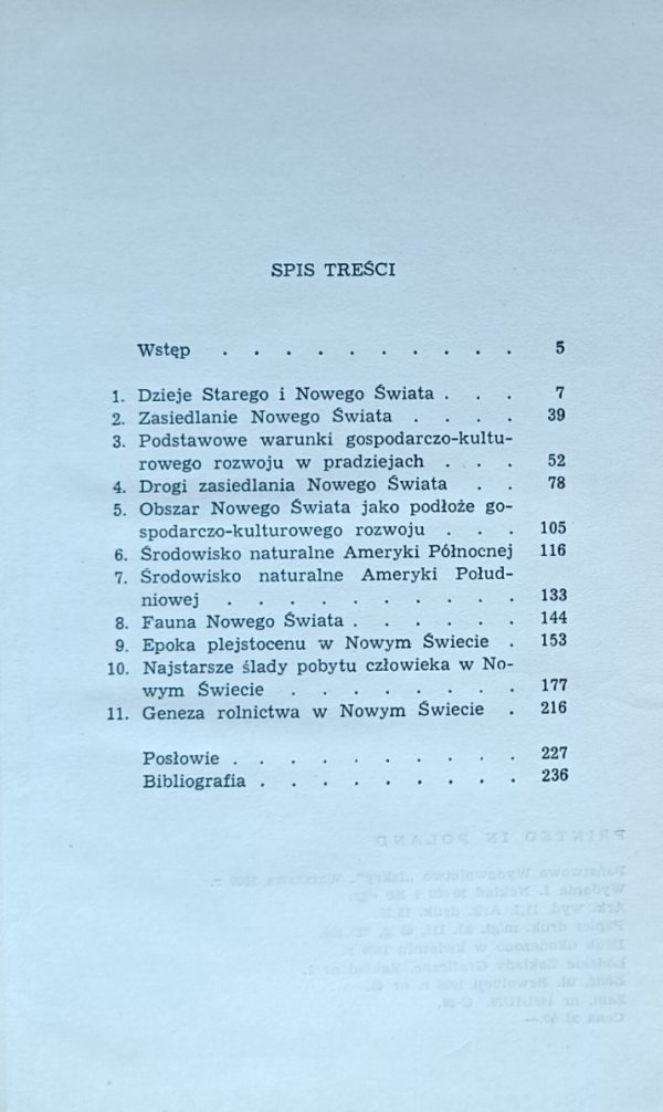 Jan Trzeciakowski • Zanim przyszli Aztekowie  - spis treści