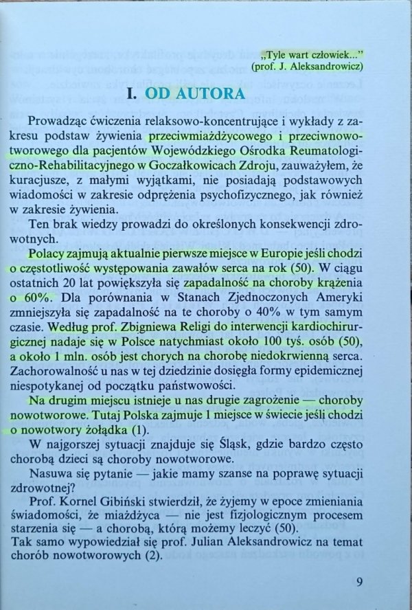 Janusz Pić Trójkąt zdrowia - od autora