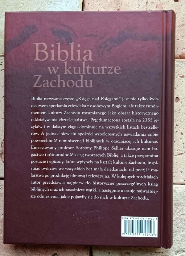  Philippe Sellier - Biblia w kulturze Zachodu - okładka