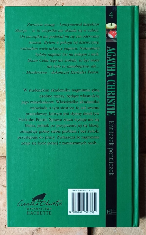 Agata Christie • Entliczek pentliczek - okładka