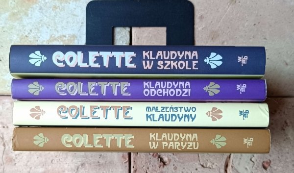 Colette Klaudyna w szkole - Klaudyna w Paryżu - Klaudyna odchodzi - Małżeństwo Klaudyny - okładka