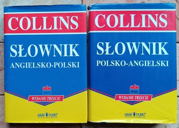COLLINS - Słownik polsko angielski | angielsko polski - okładka