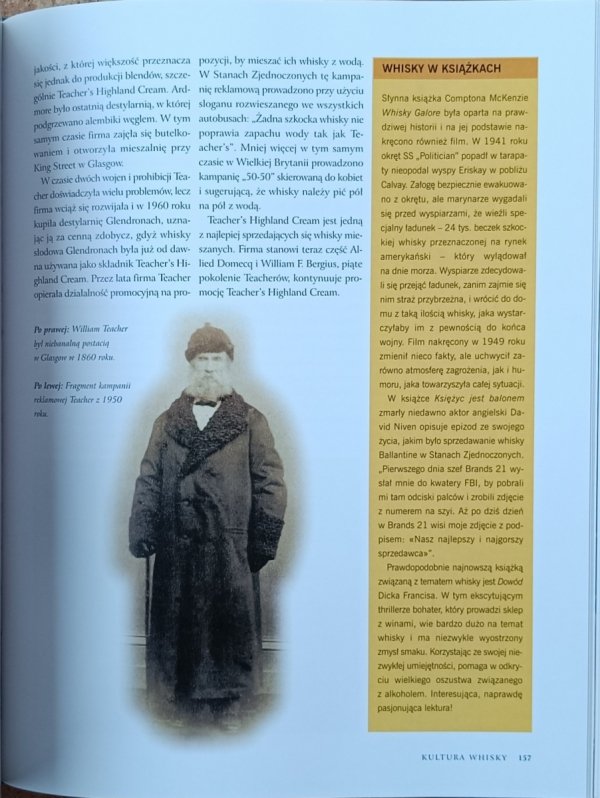 Zdjęcie ze środka książki Whisky. Uisge Beatha - Woda życia autorstwa Helen Arthur