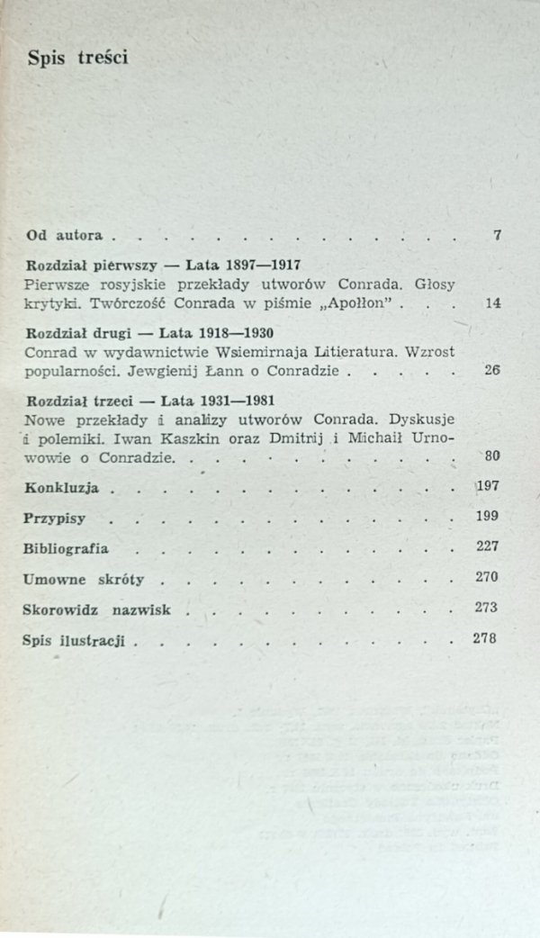 Wiktor Borysow  Joseph Conrad w Rosji. Recepcja twórczości Conrada w krytyce rosyjskiej - okładka