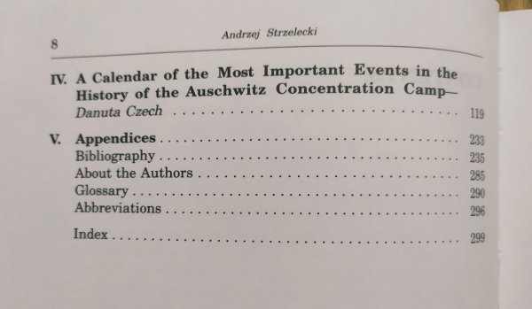 Auschwitz 1940-1945. Central Issues in the History of the Camp. Volume V: Epilogue