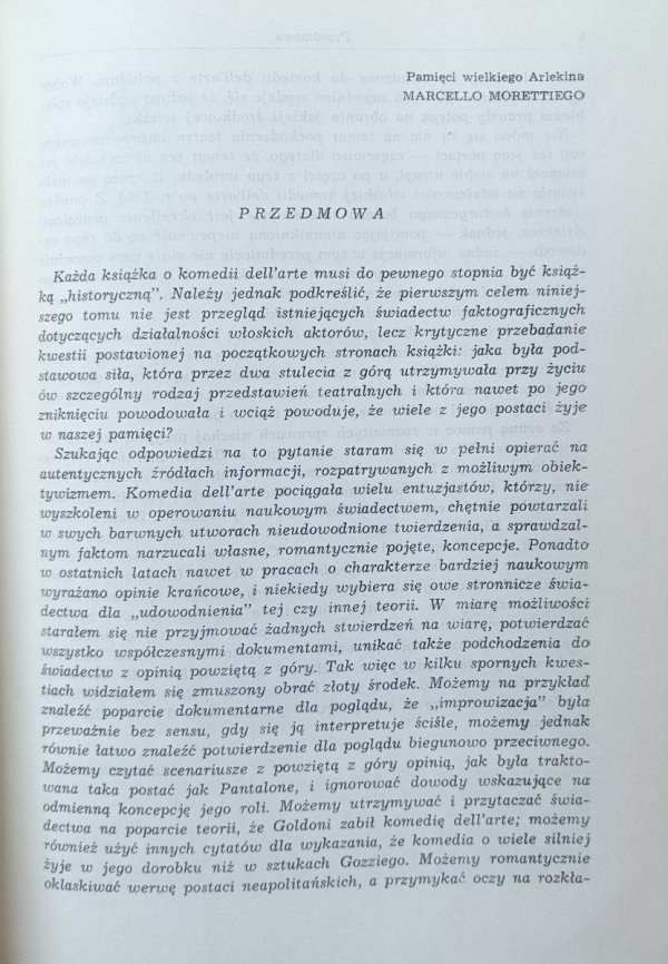 Allardyce Nicoll  W świecie arlekina