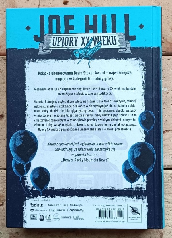 Joe Hill - Upiory XX wieku - okładka
