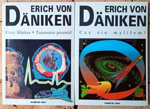 Erich von Daniken x14 + Walter Grieder - Śladami fenomenu. Autoryzowana biografia - okładka