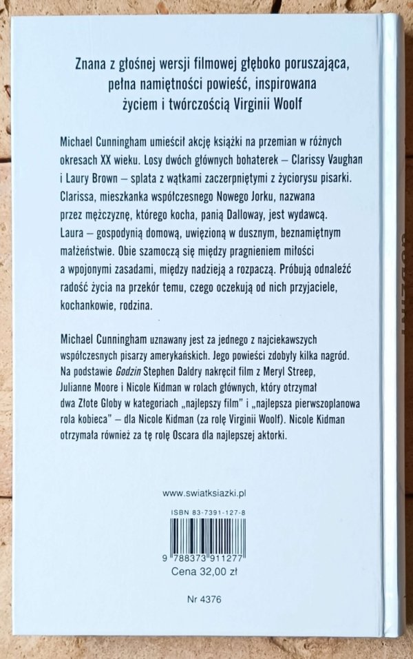 Michael Cunningham  Godziny - okładka