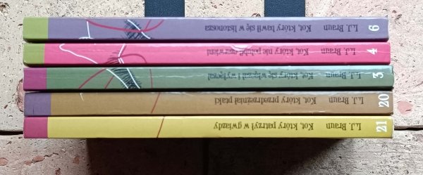 Lilian Jackson Braun x5 - Kot, który | komplet - okładka