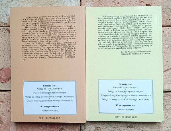 Stanisław Gądecki - Archeologia biblijna | komplet